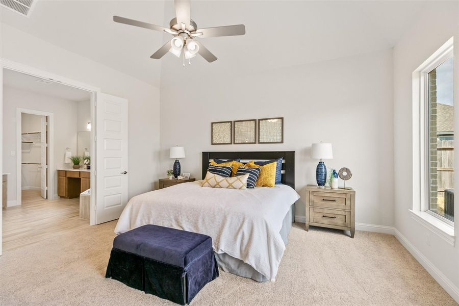 Furnished interior view inside a new home in Sunterra, Katy (Image 9). Furnished interior view inside a new home in Sunterra, Katy (Image 9).