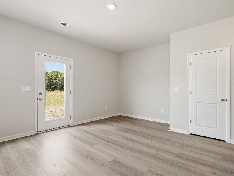 Spacious, unfurnished interior of a new home in Pleasant Brook, Greenville (Image 10). Spacious, unfurnished interior of a new home in Pleasant Brook, Greenville (Image 10).