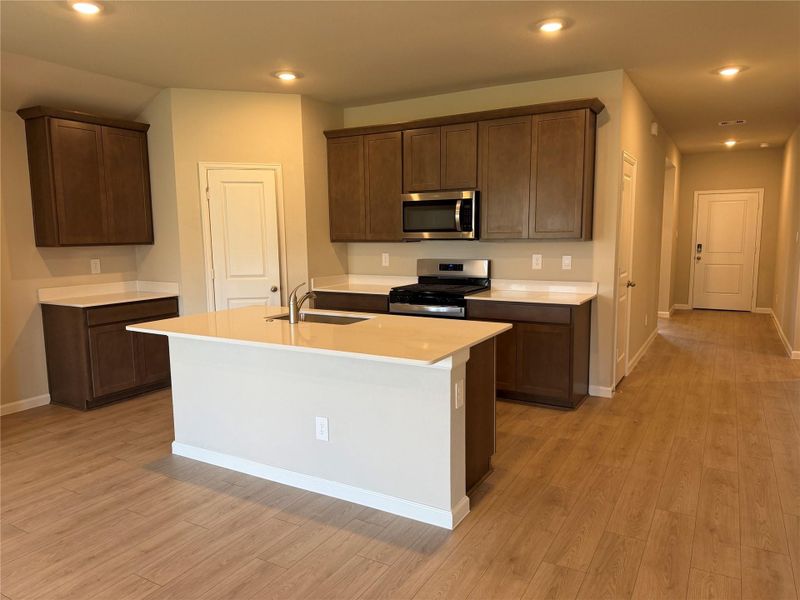 Furnished interior view inside a new home in Liberty Village, Brenham (Image 4). Furnished interior view inside a new home in Liberty Village, Brenham (Image 4).