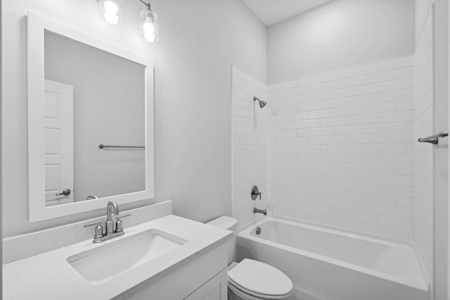 Furnished interior view inside a new home in Point Hope - Village Collection, Charleston (Image 6).