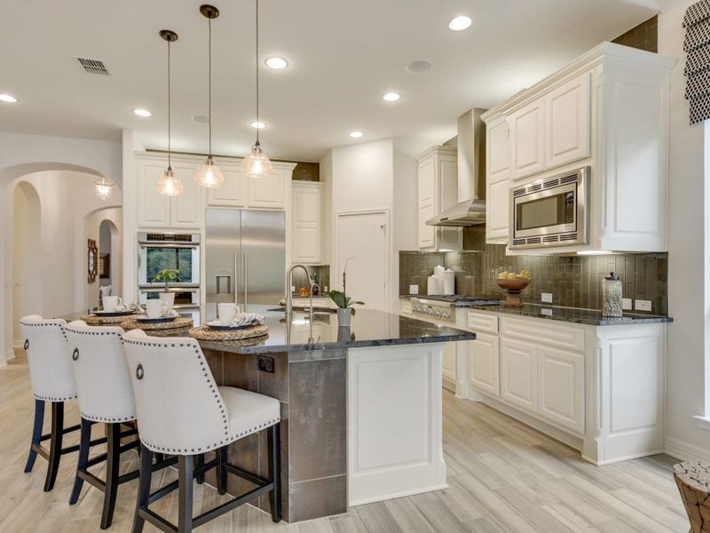 Furnished interior view inside a new home in Willis Ranch, San Antonio (Image 5).