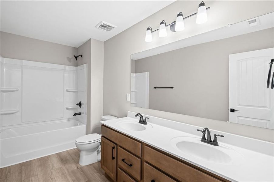 Furnished interior view inside a new home in Twin Lakes, Hoschton (Image 7).