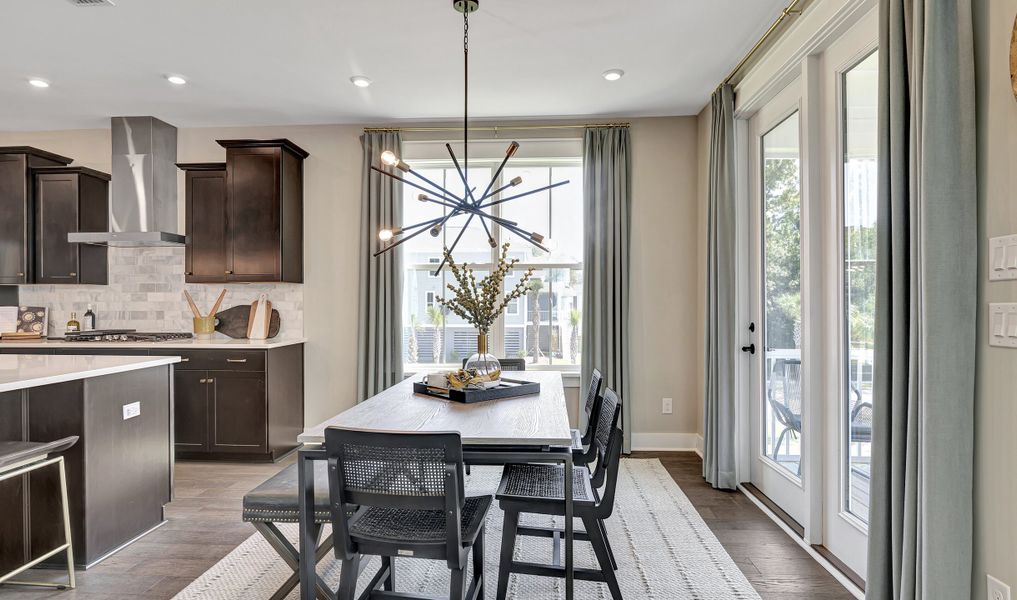 Lovely dining area