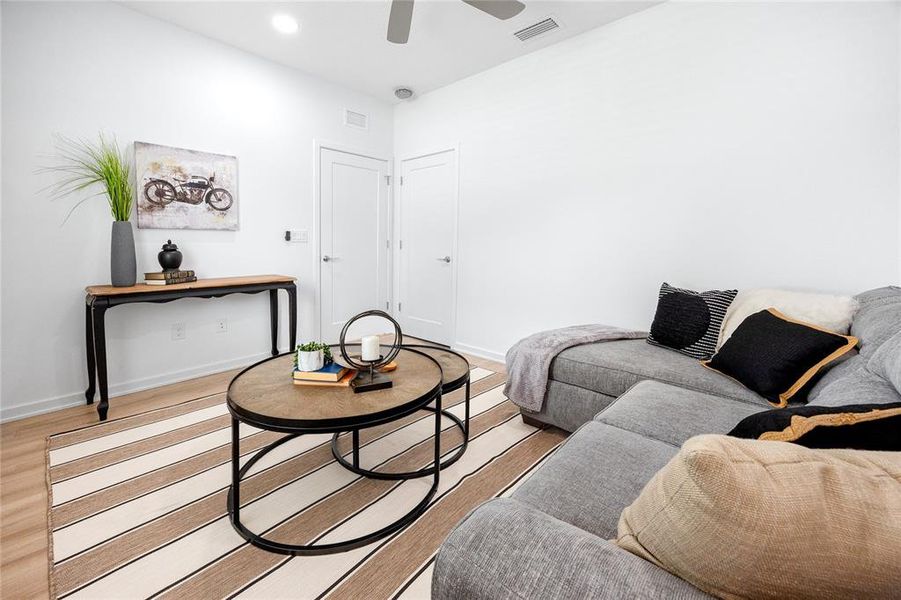 Furnished interior view inside a new home in , Tampa (Image 10).