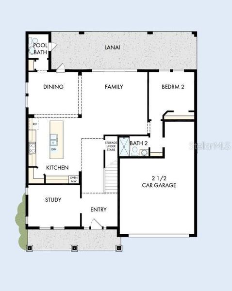 2D floor plan layout of this home in South Tampa - Urban Collection, Tampa, FL (Image 2). 2D floor plan layout of this home in South Tampa - Urban Collection, Tampa, FL (Image 2).