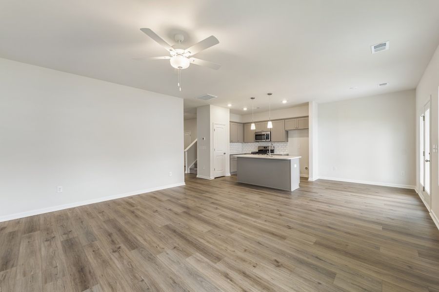 Spacious, unfurnished interior of a new home in Wingate, Inman (Image 17). Spacious, unfurnished interior of a new home in Wingate, Inman (Image 17).