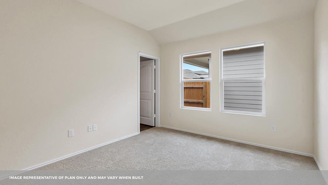 Spacious, unfurnished interior of a new home in Carillon, Manor (Image 18).