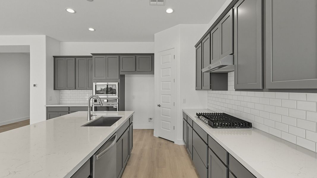 Furnished interior view inside a new home in Hacienda at Estrella, Goodyear (Image 8).