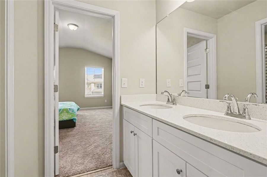Furnished interior view inside a new home in , Stockbridge (Image 32).