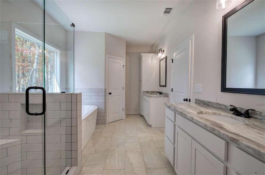 Furnished interior view inside a new home in , Rockmart (Image 7). Furnished interior view inside a new home in , Rockmart (Image 7).