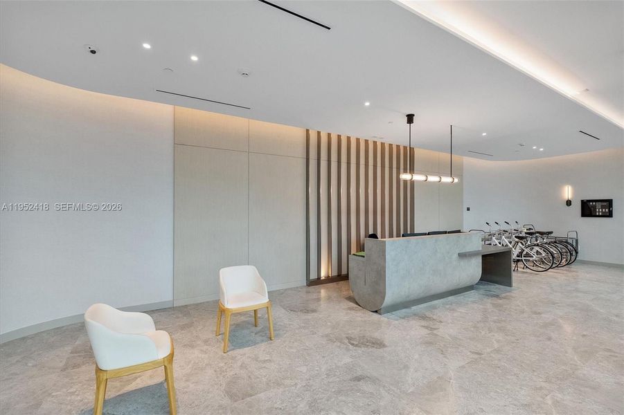 Furnished interior view inside a new home in , Bay Harbor Islands (Image 16).