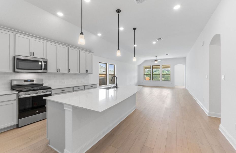 Kitchen and Gathering Spaces