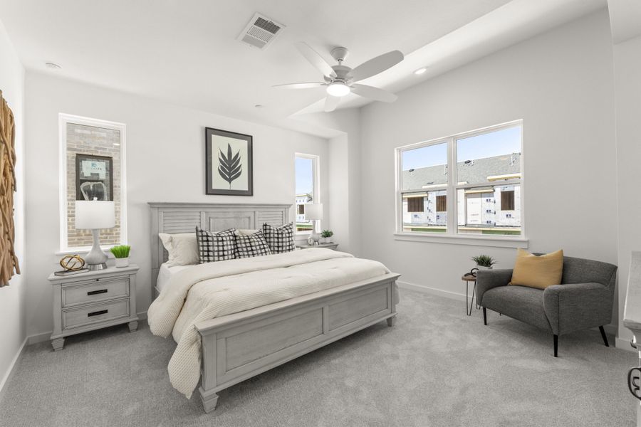 Furnished interior view inside a new home in Ten Mile Creek, Celina (Image 13).