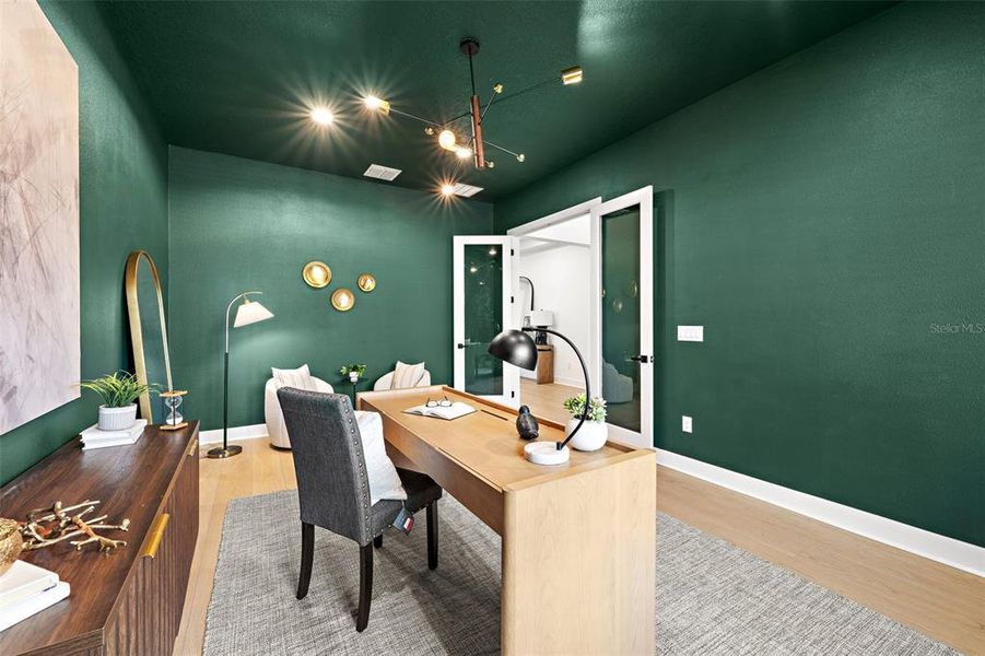 Furnished interior view inside a new home in , Wesley Chapel (Image 11).