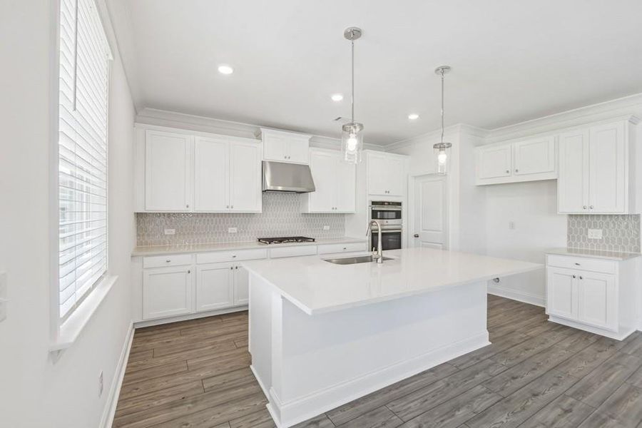 Furnished interior view inside a new home in Auburn Glen, Dacula (Image 13).