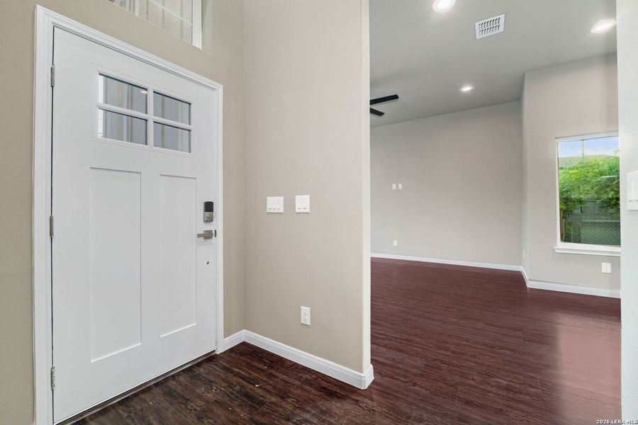 Spacious, unfurnished interior of a new home in , San Antonio (Image 28). Spacious, unfurnished interior of a new home in , San Antonio (Image 28).