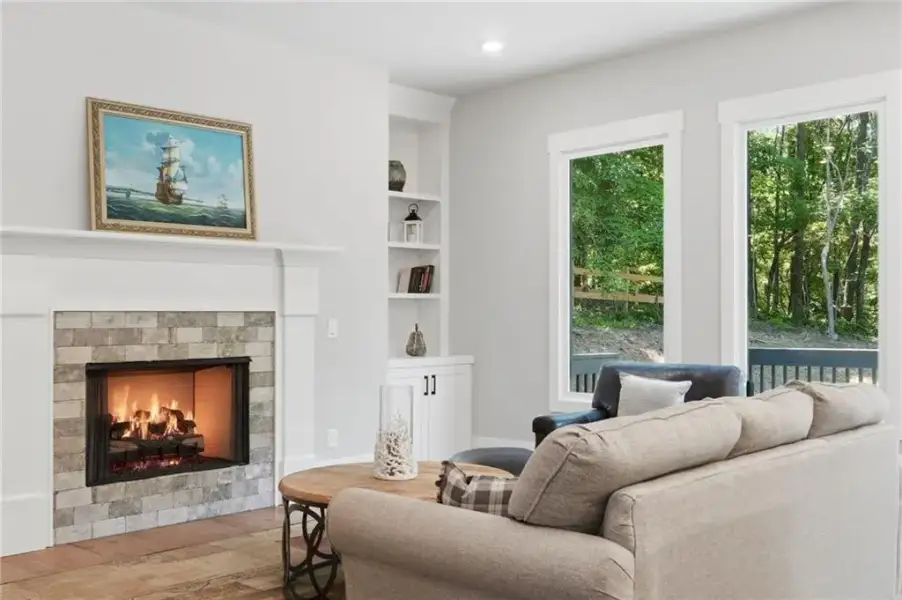 Furnished interior view inside a new home in , Canton (Image 16).