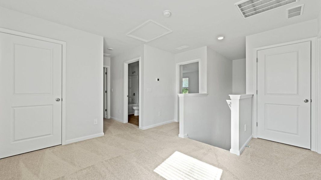 Spacious, unfurnished interior of a new home in Huggins Hill, Manning (Image 12). Spacious, unfurnished interior of a new home in Huggins Hill, Manning (Image 12).