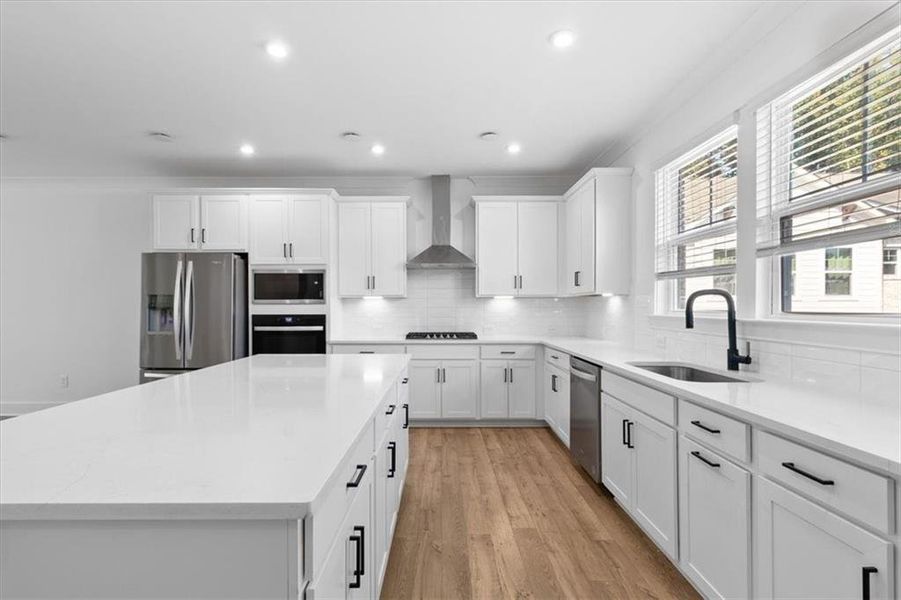 Furnished interior view inside a new home in , Decatur (Image 5).