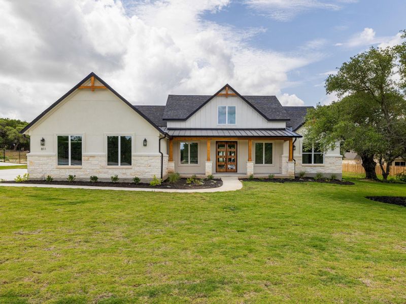 Photo is of completed home built elsewhere. Just showing example of finished home by builder. Photo is of completed home built elsewhere. Just showing example of finished home by builder.