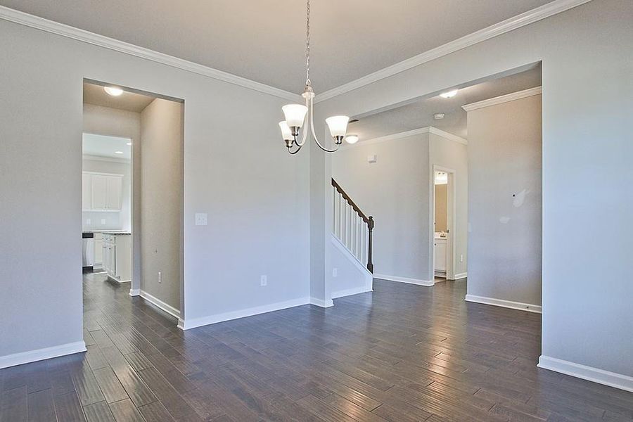 Spacious, unfurnished interior of a new home in , Crawford (Image 12).