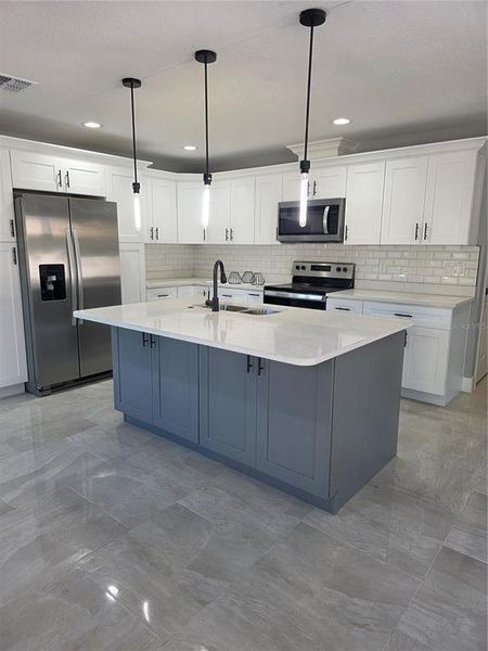 Furnished interior view inside a new home in , Tampa (Image 5).