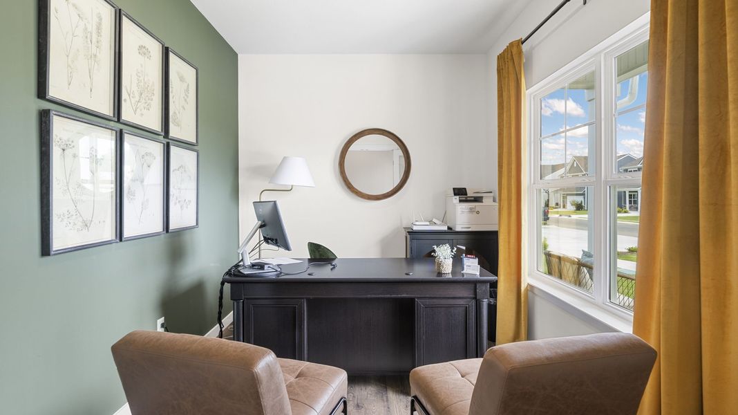 Furnished interior view inside a new home in Fairview Hills, Cleveland (Image 3).
