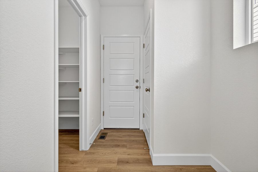 Spacious, unfurnished interior of a new home in Trailstone City Collection, Arvada (Image 13).