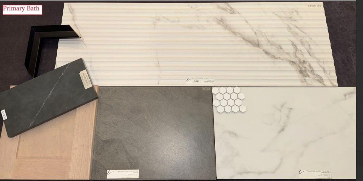 Sample of building materials used in homes in Evergreen 60', Conroe (Image 3).