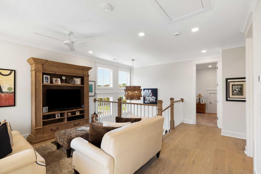 Furnished interior view inside a new home in , Johns Island (Image 38).