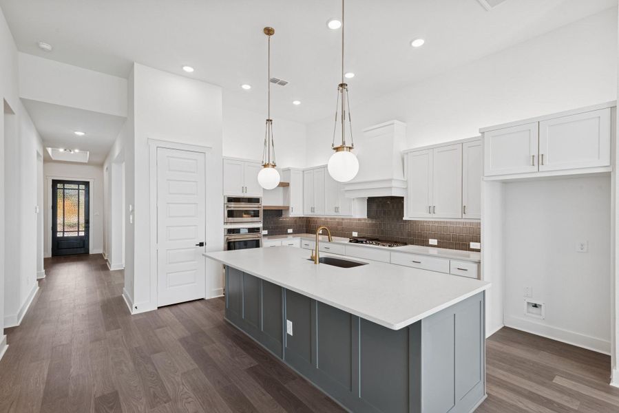 Furnished interior view inside a new home in ARTAVIA 50' Homesites, Conroe (Image 9).