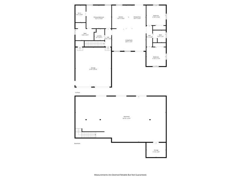 2D floor plan layout of this home in , Lenoir, NC (Image 5).