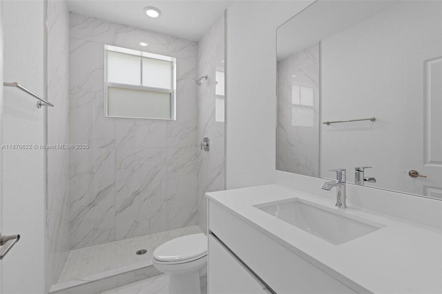 Furnished interior view inside a new home in , Miami (Image 9).