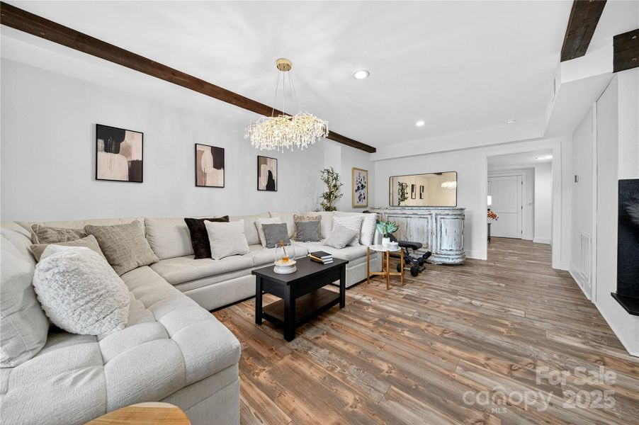 Furnished interior view inside a new home in , Denver (Image 30).