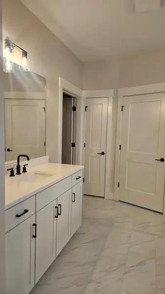 Furnished interior view inside a new home in The Enclave at French Quarter Creek, Huger (Image 5).