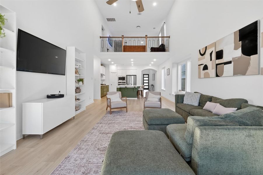 Furnished interior view inside a new home in , Arcola (Image 35).