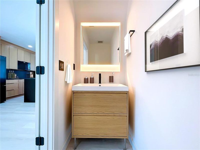 Furnished interior view inside a new home in , St. Petersburg (Image 14).