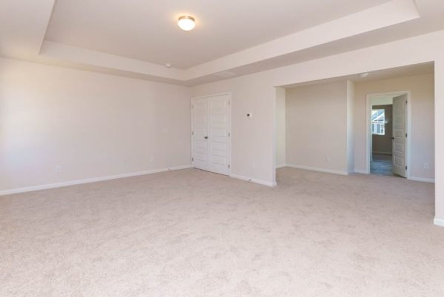 Representative unfurnished interior of a home built from the Clayton by Piedmont Residential in Hampton Ridge, Jefferson (Image 59).