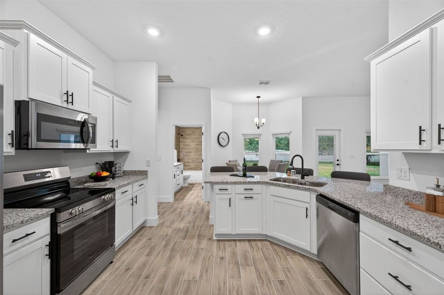 Furnished interior view inside a new home in Hill Country Estates, Dade City (Image 26).