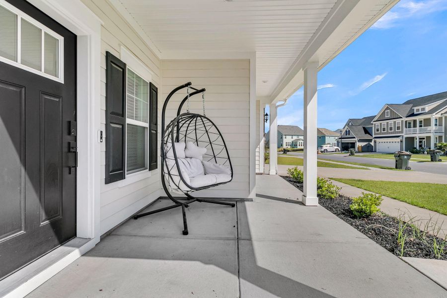 Exterior details and patio area of a home in , Summerville (Image 3).
