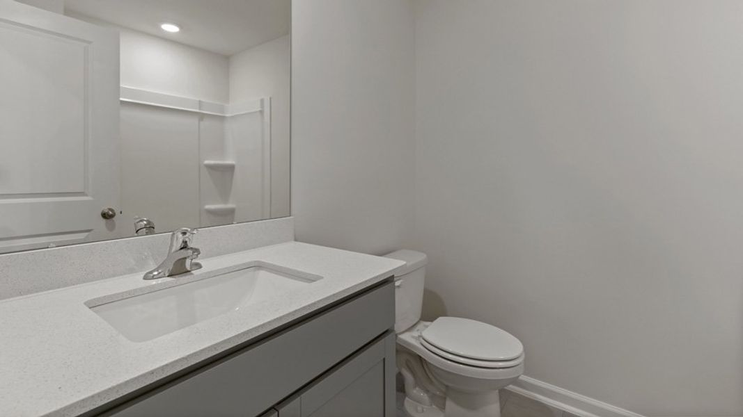 Furnished interior view inside a new home in Chapel Townes, Raleigh (Image 10). Furnished interior view inside a new home in Chapel Townes, Raleigh (Image 10).