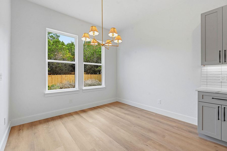Spacious, unfurnished interior of a new home in , Wimberley (Image 20).