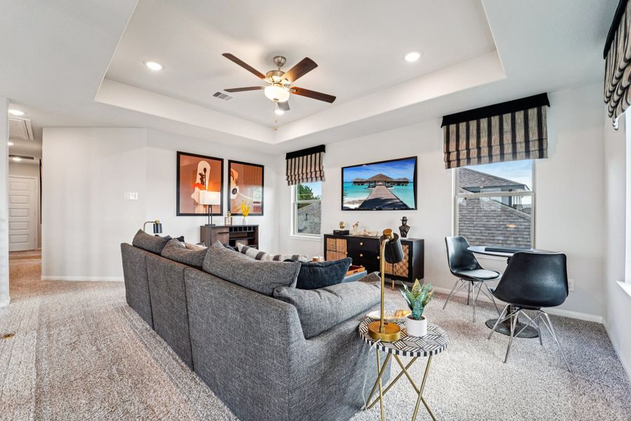 Tejas Village Model Home - Mansfield - Game Room Tejas Village Model Home - Mansfield - Game Room