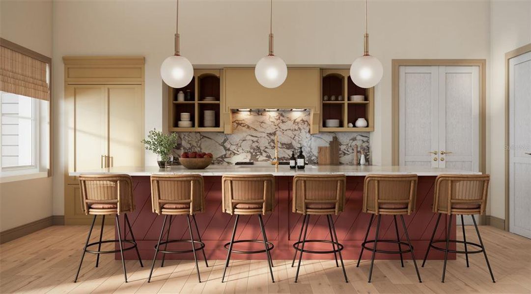Furnished interior view inside a new home in , Brooksville (Image 3).