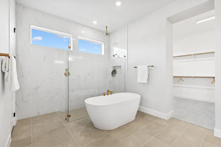 Representative furnished interior of a home built from the The Northstar by David Weekley Homes in Leander Estates, Leander (Image 4).