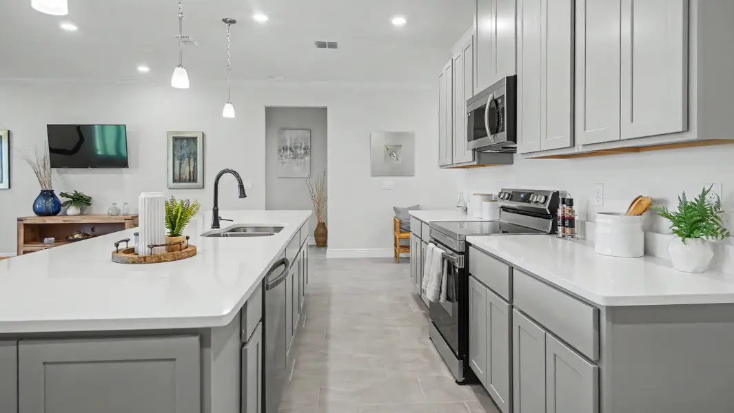 Representative furnished interior of a home built from the Drexel by Maronda Homes in Coastal Communities, Edgewater (Image 6).