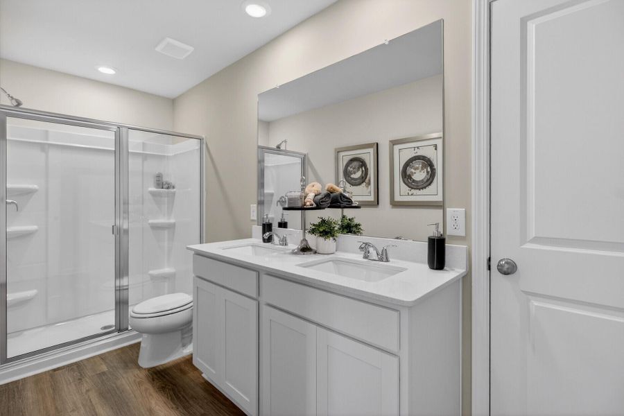 Furnished interior view inside a new home in , Ladson (Image 36).