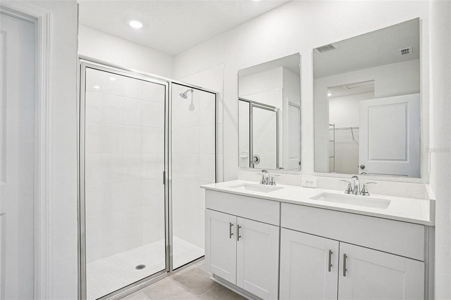 Furnished interior view inside a new home in Ridgehaven - Villas, Ormond Beach (Image 6).