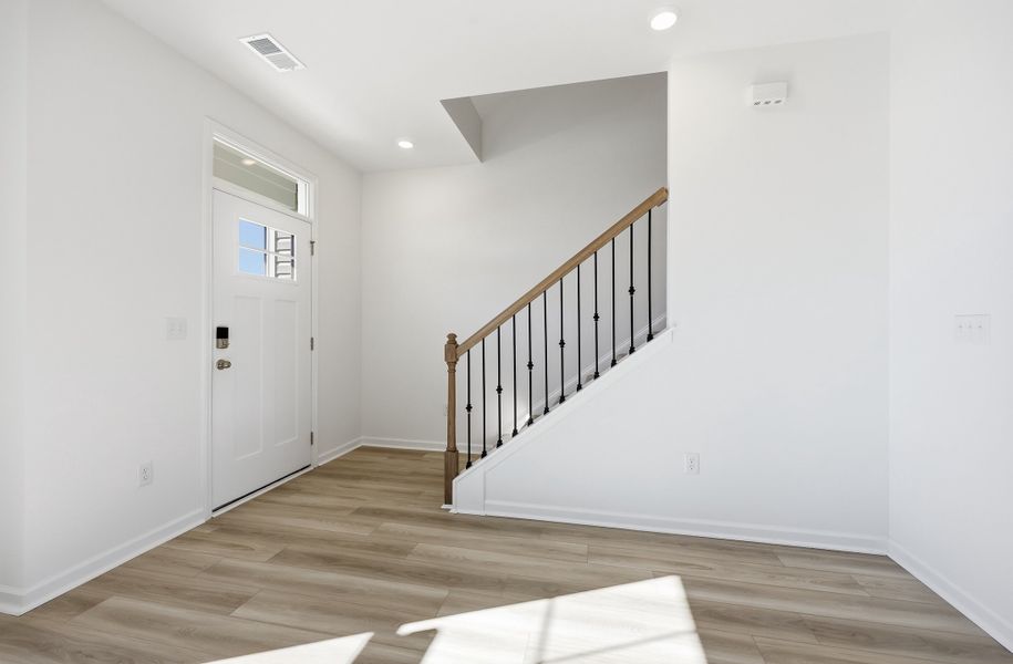 Representative unfurnished interior of a home built from the Driftwood II by Great Southern Homes in Ashrei, Gaston (Image 51).