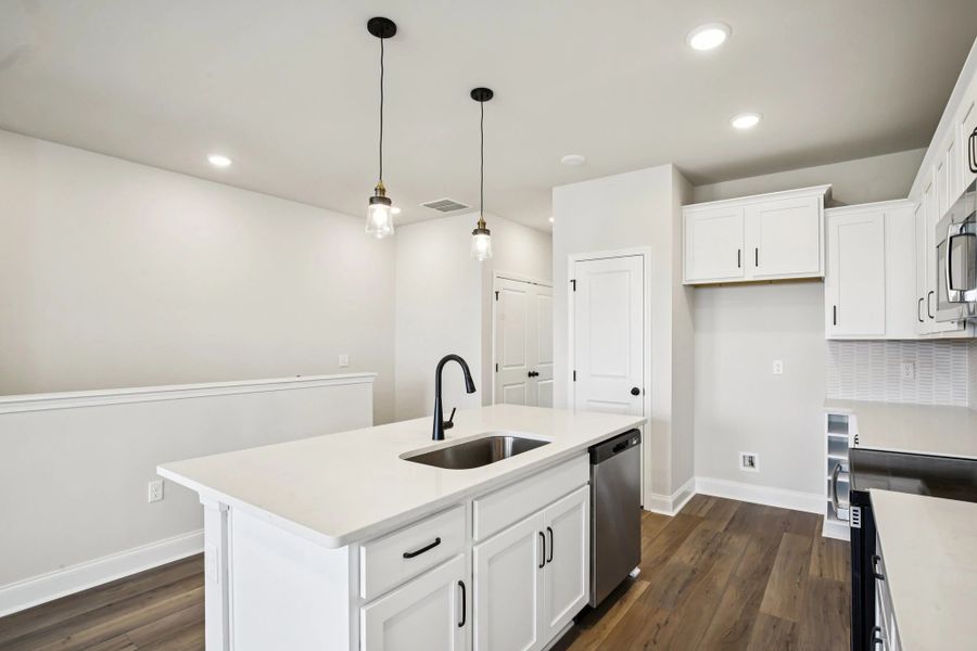 Furnished interior view inside a new home in Promenade at Clari Park, Murfreesboro (Image 9).